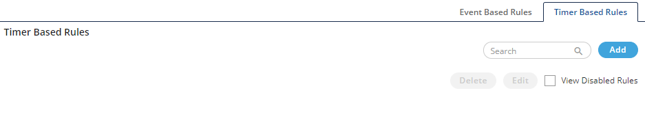Timer Based Rule