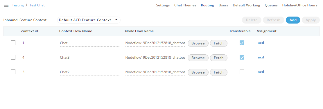 Added Nodeflows Nodeflows