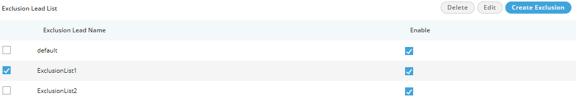 Created Multiple Leads