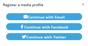 Register a profile