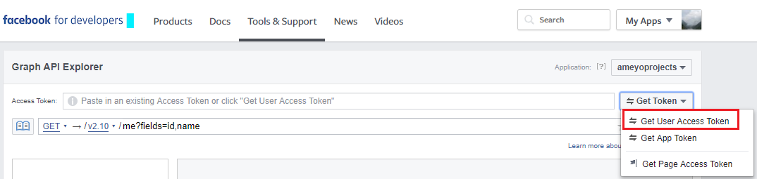 Select Token