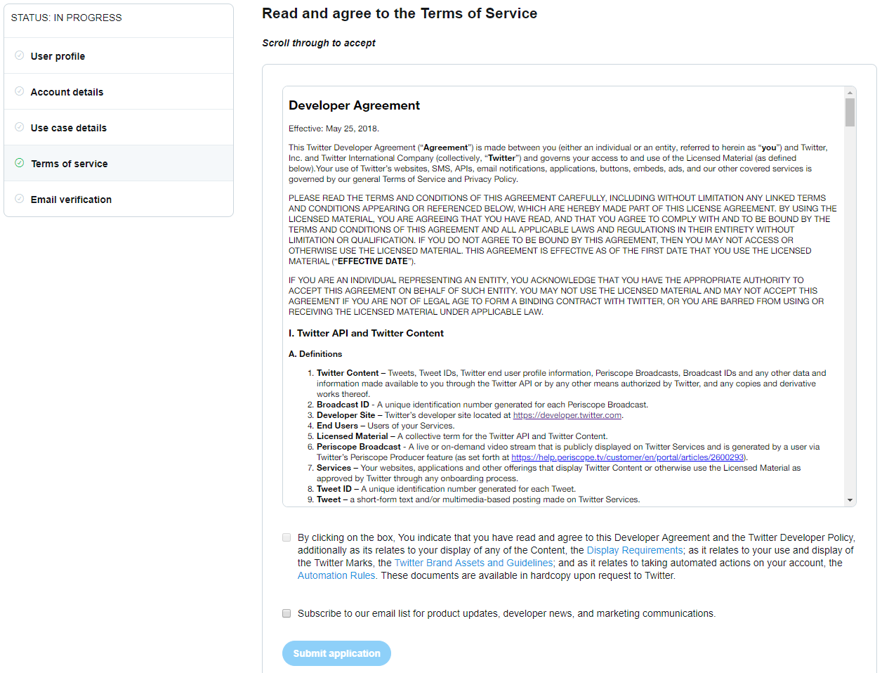 Terms and Conditions