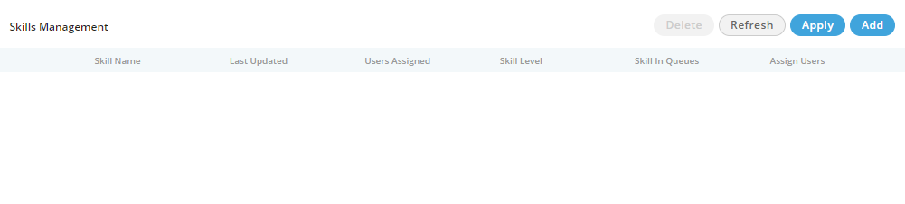Skills Tab