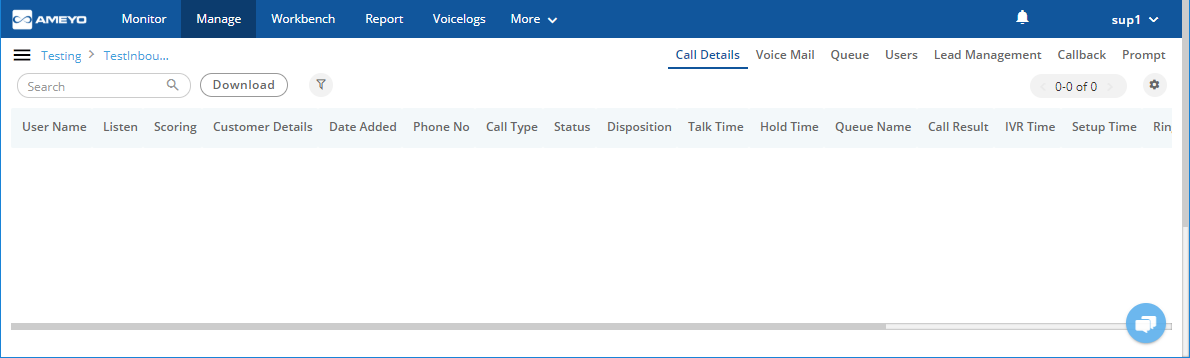 Call Details