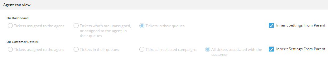 Let Agent view Tickets of Others