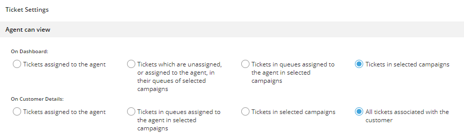 Let Agent view Tickets of Others