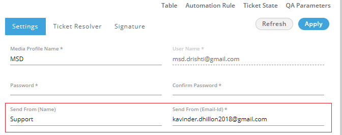 Send from Email