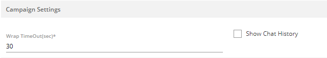 Chat History Option