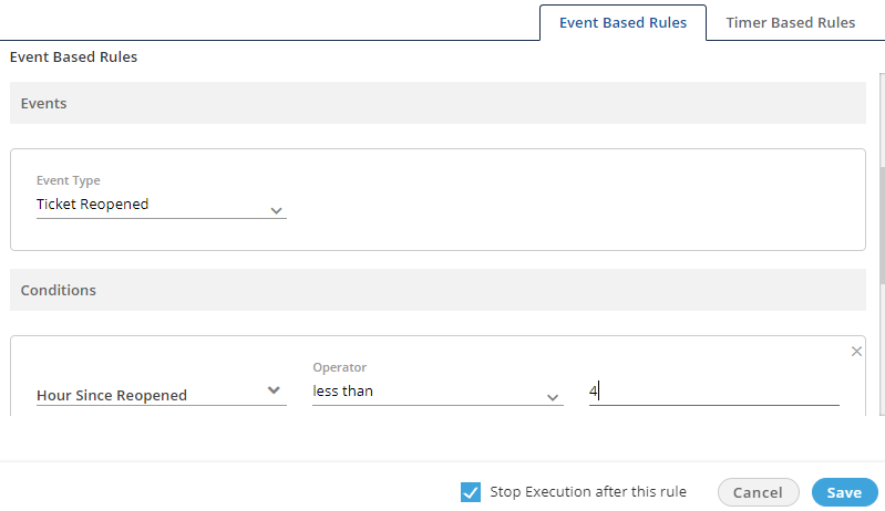 Ticket Assignment Configuration Update